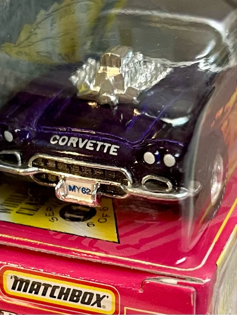 Match Purple Corvette with Silver Engine Scoop